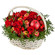 gift basket with strawberry. China