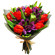 Bouquet of tulips and alstroemerias. China
